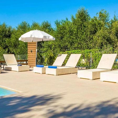 Astarte Villas - Petra Elia Private Villa With Pool Plános Eksteriør billede