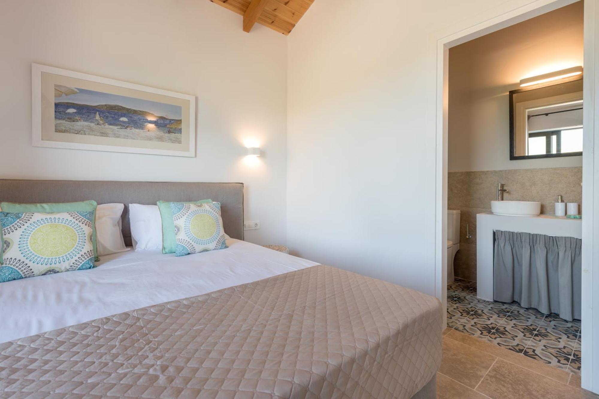 Astarte Villas - Petra Elia Private Villa With Pool Plános Eksteriør billede